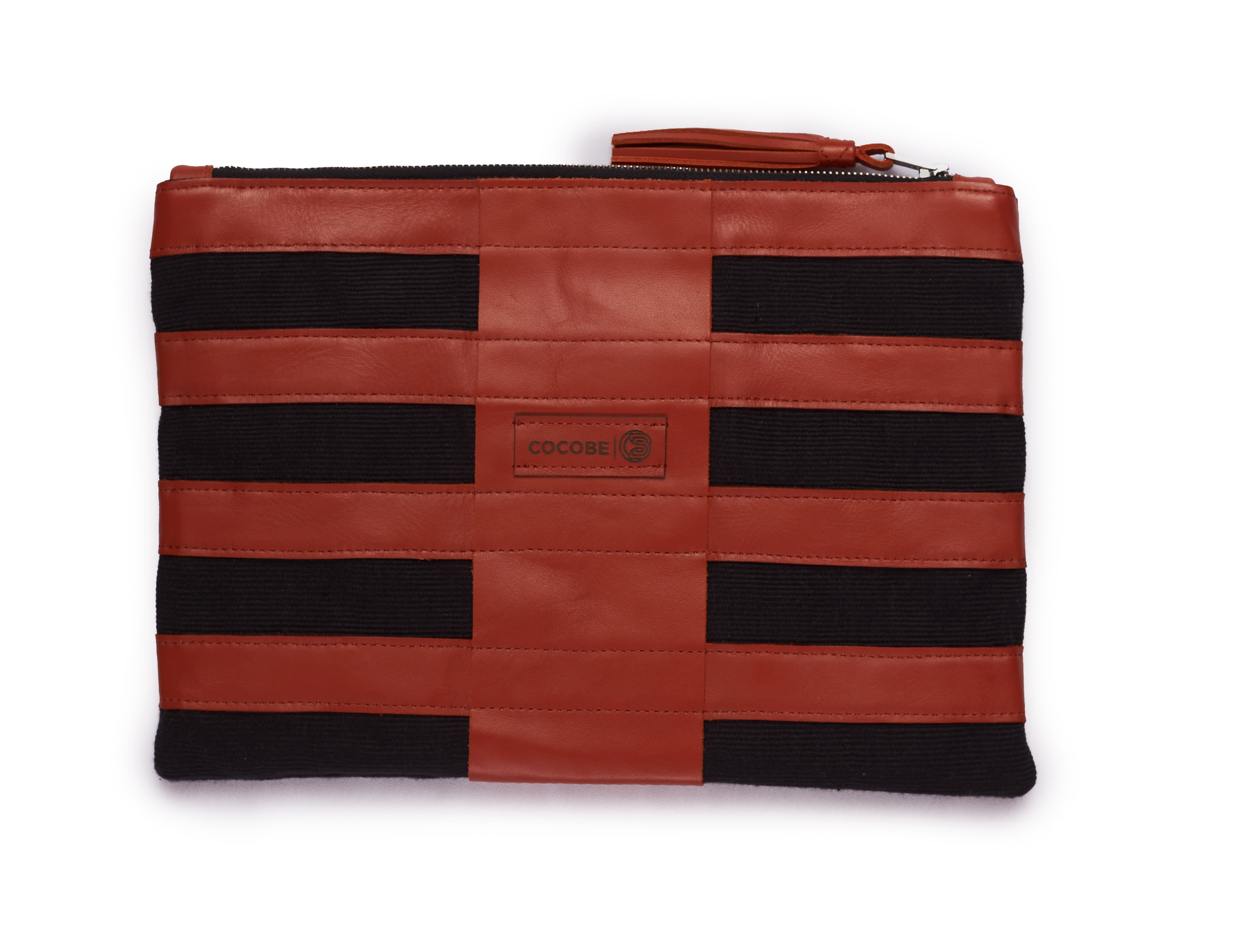 Pochette - Adeline marron et noir