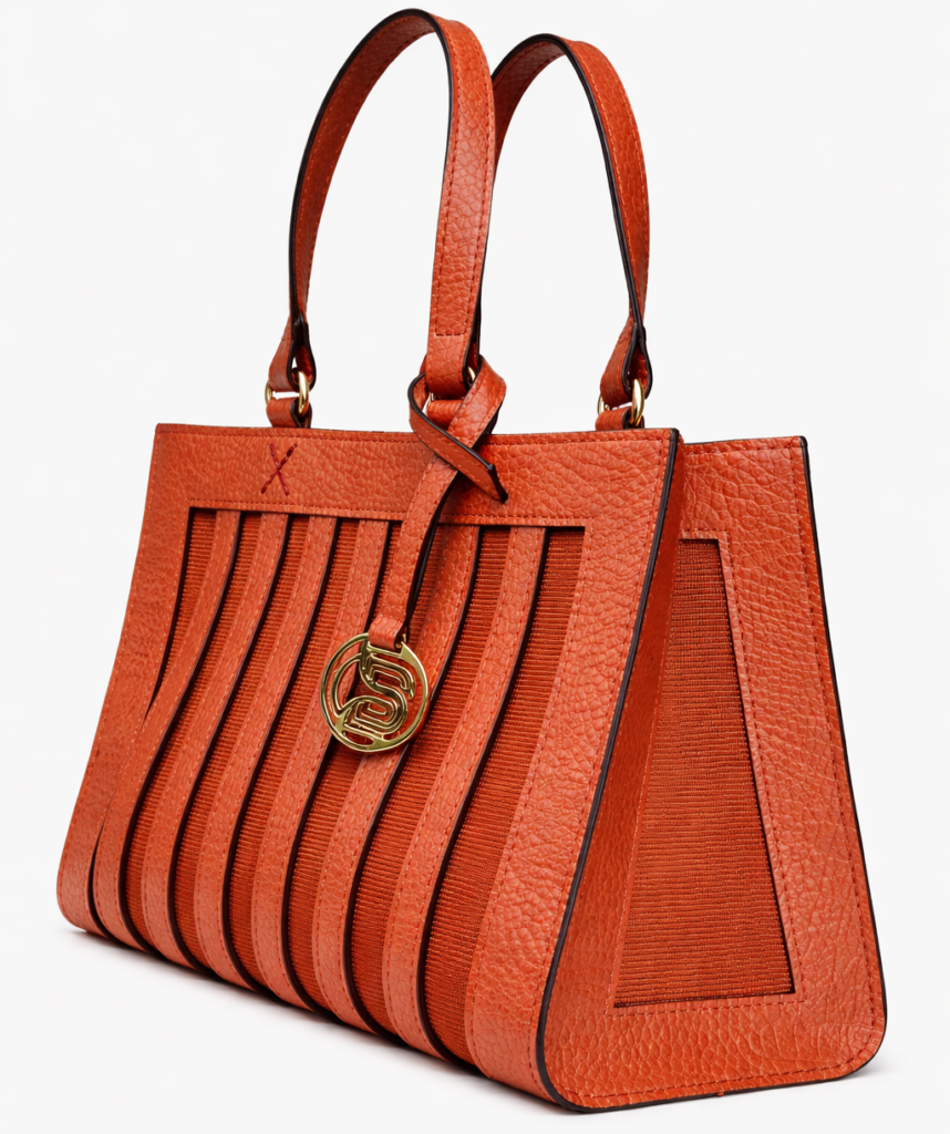 Sac Jeanne Camel croco