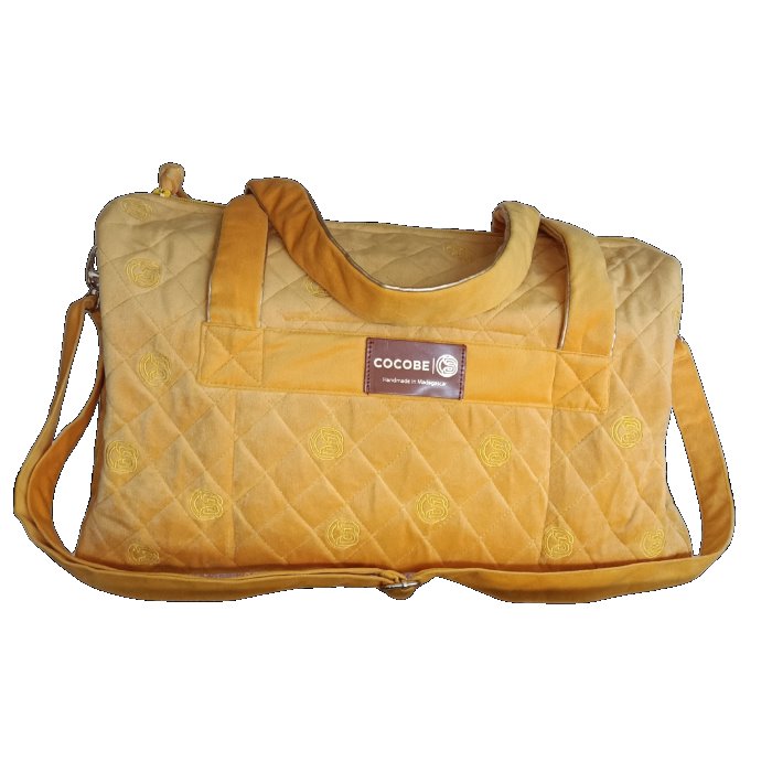 Sac Voyage Femme Jaune