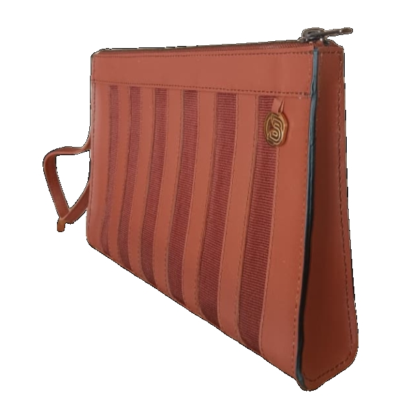 Pochette Jeanne Rouille